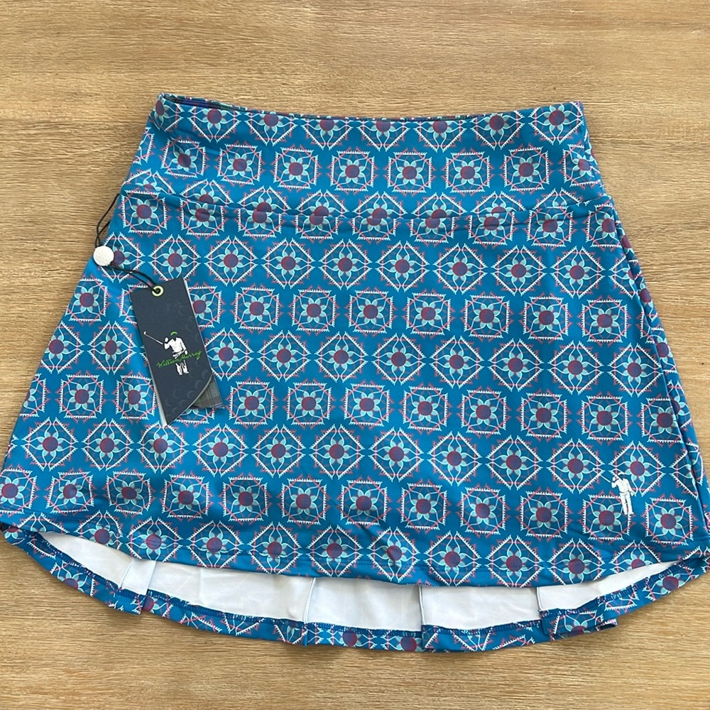 William Murray Sandy Tiles Louise Skirt Golf Tennis Pleated Small Medium Large